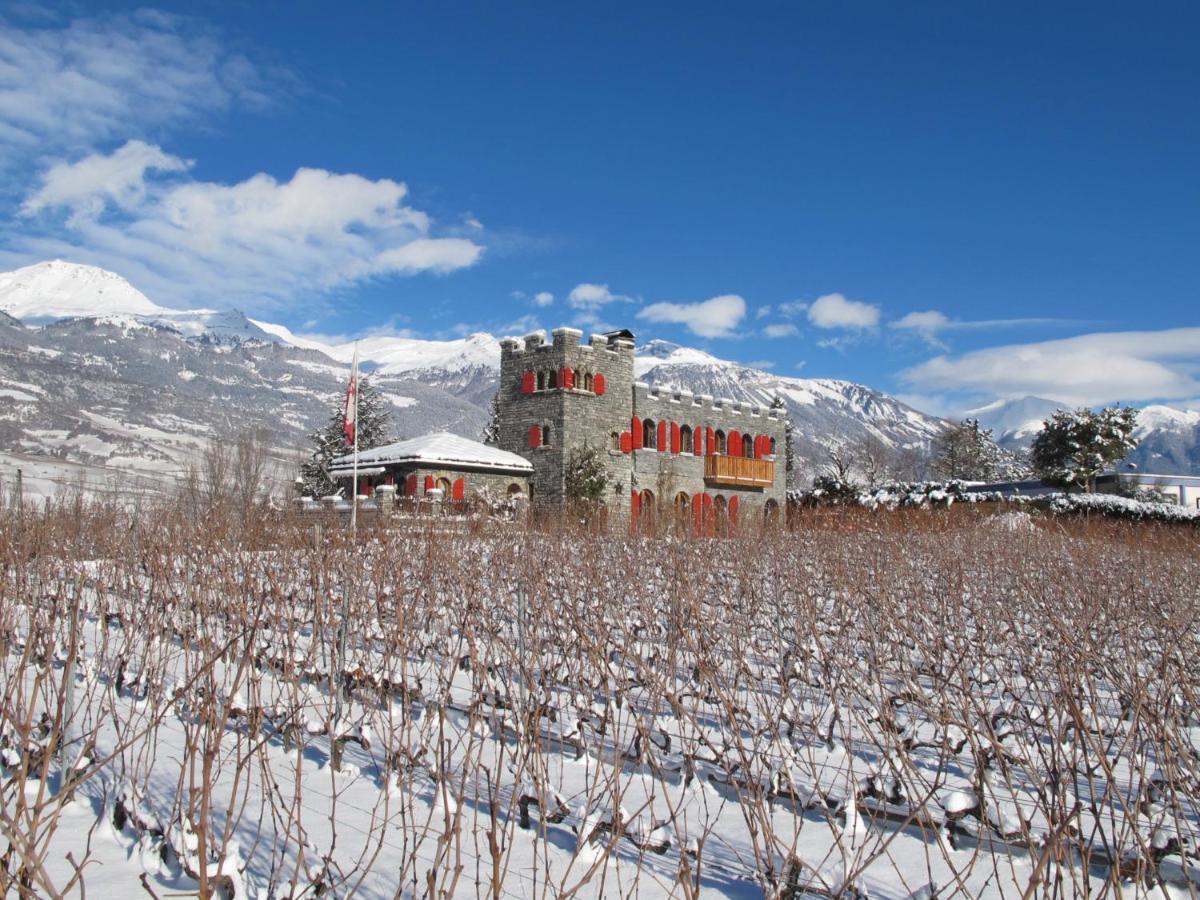 Bed and Breakfast Castel de Daval Sierre Exterior foto
