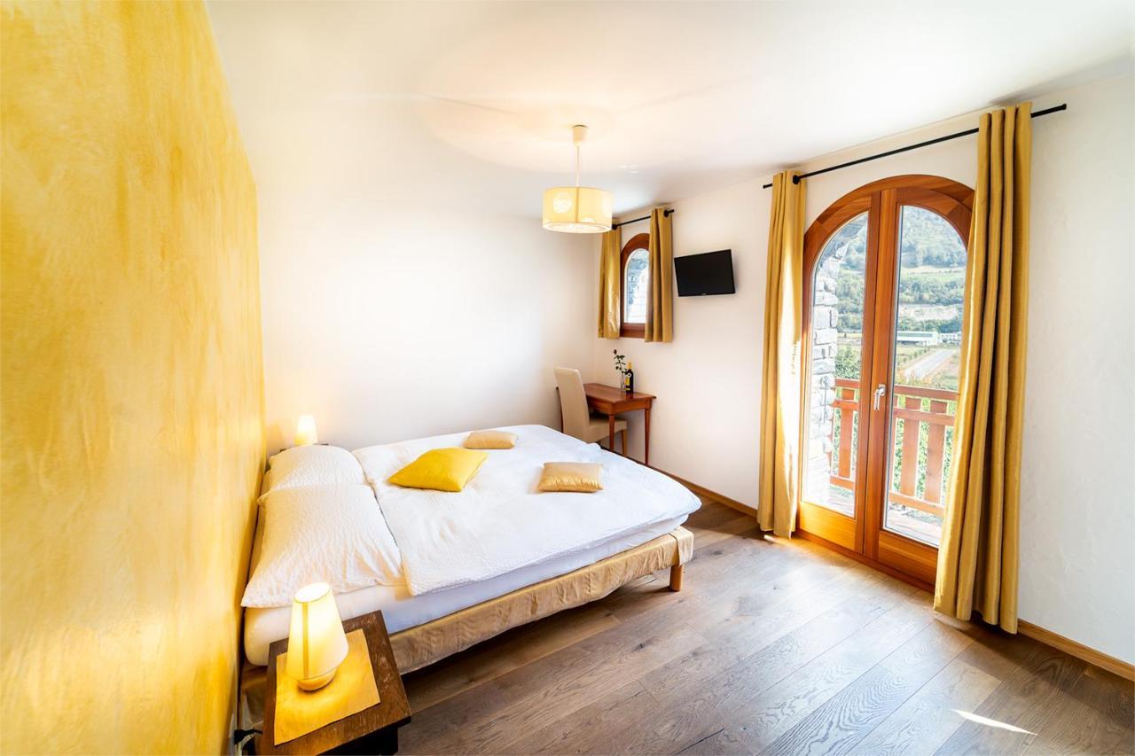 Bed and Breakfast Castel de Daval Sierre Exterior foto
